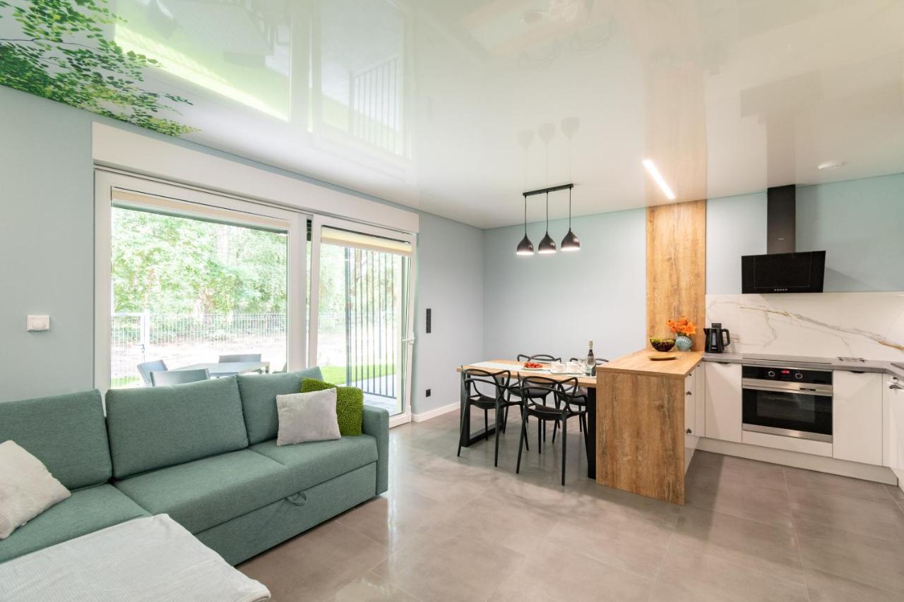 Apartamenty W Sam Las By Klif Ustka Ngoại thất bức ảnh